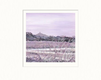 6 Inch Dawn across the Levels Limited Edition Print