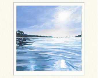 8 Inch Morning Paddle Limited Edition Gicleé Print