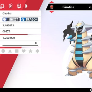 Pokemon Giratina Shiny  Pokemon rayquaza, Ghost type pokemon, Dragon type  pokemon