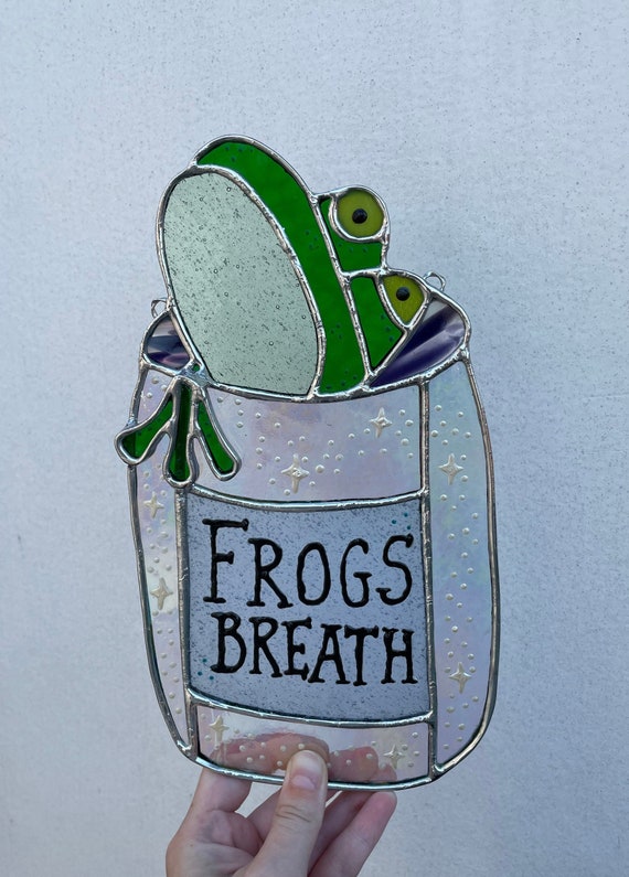 Frogs Breath from the Nightmare Before Christmas Stained Etsy