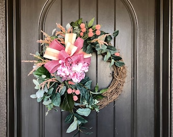 Pretty in Pink Wreath