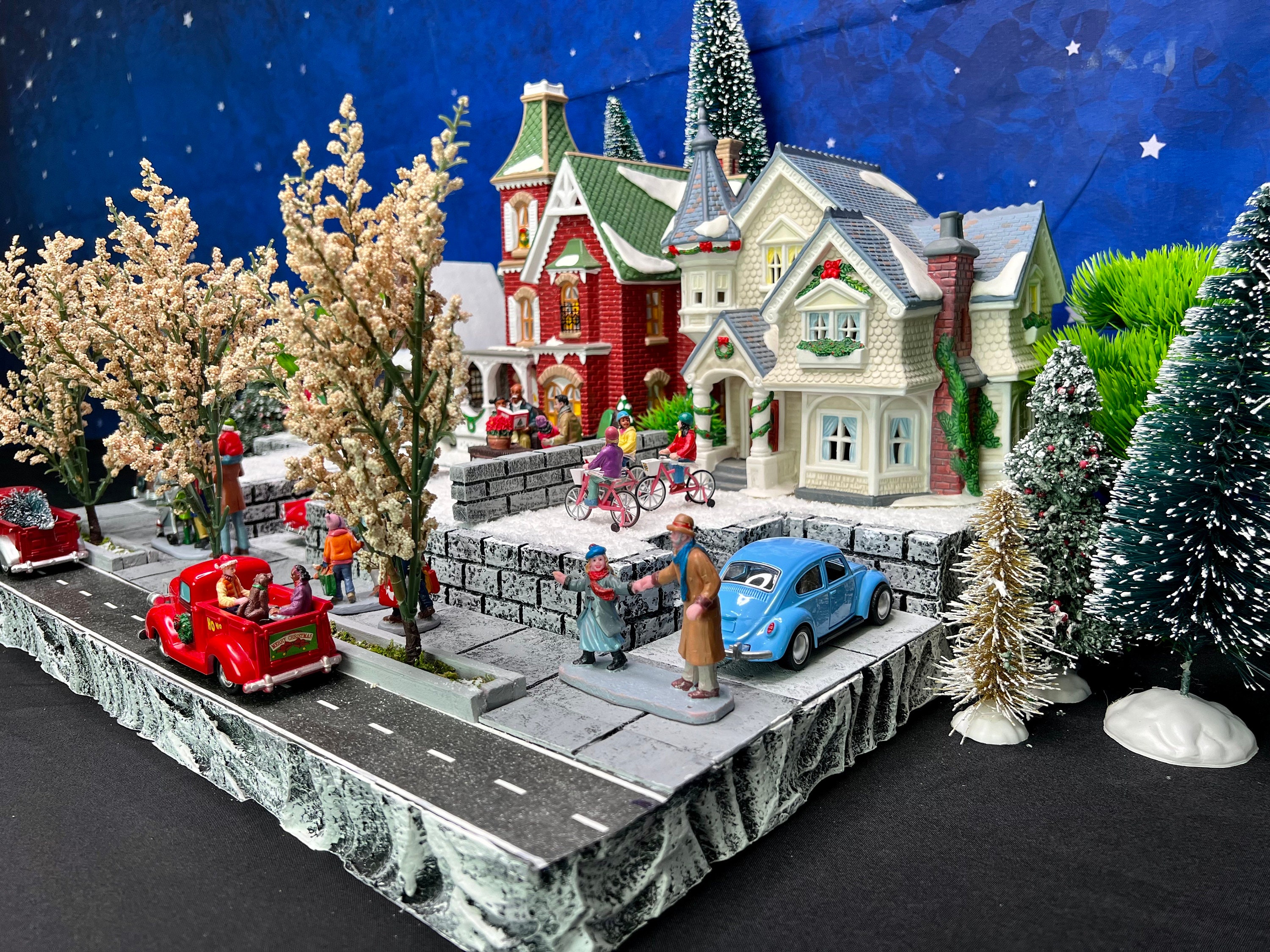 Neighborhood Christmas Village Display Platform- Premier Series - Etsy