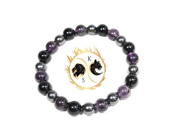 保護ブレスレット | サイキック攻撃と邪眼を中和 | AAA ビーズブレスレット