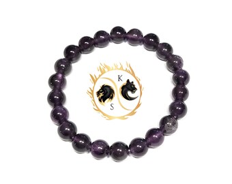 アメジストブレスレット、第三の目チャクラ、超能力、直感