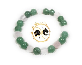 美容スキンケアブレスレット、お肌を癒す、AAAビーズブレスレット