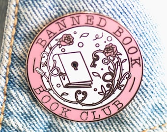 Banned Book Book Club - Hard Enamel Pin