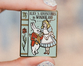 Alice's Adventures in Wonderland - Hard Enamel Pin