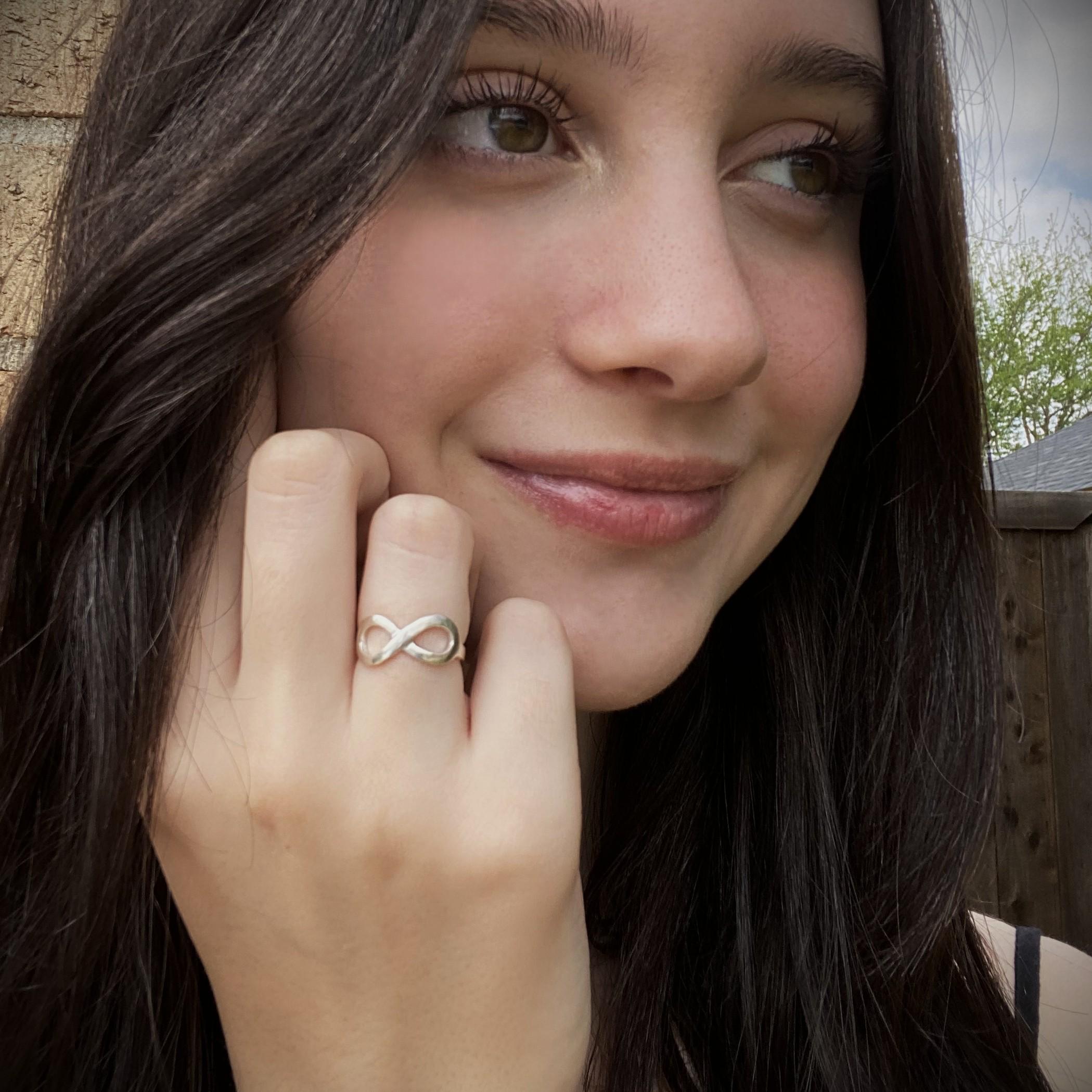 アクセサリー yusa infinity ring Pandora Essence Organically Shaped Infinity Ring | REEDS