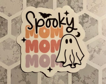 Spooky Mom Sticker or Magnet