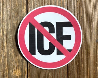 Ice Out Sticker Anti-Ice Sticker or Magnet