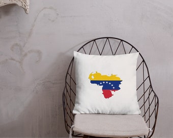 Pillow | Venezuelan - Pillow | Venezuelan Flag Pillow | Throw Pillow | Sofa Pillow | Decorative Pillow | Caraqueño | Venezuelan Home Decor