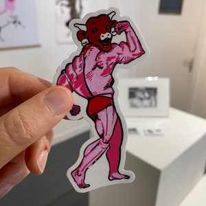 Minotaur Sticker 60x100mm