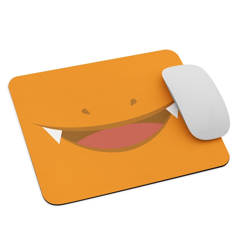Minimalistic Charmander Mouse Pad Fan Art Pokemon Cute Mouse Pad With