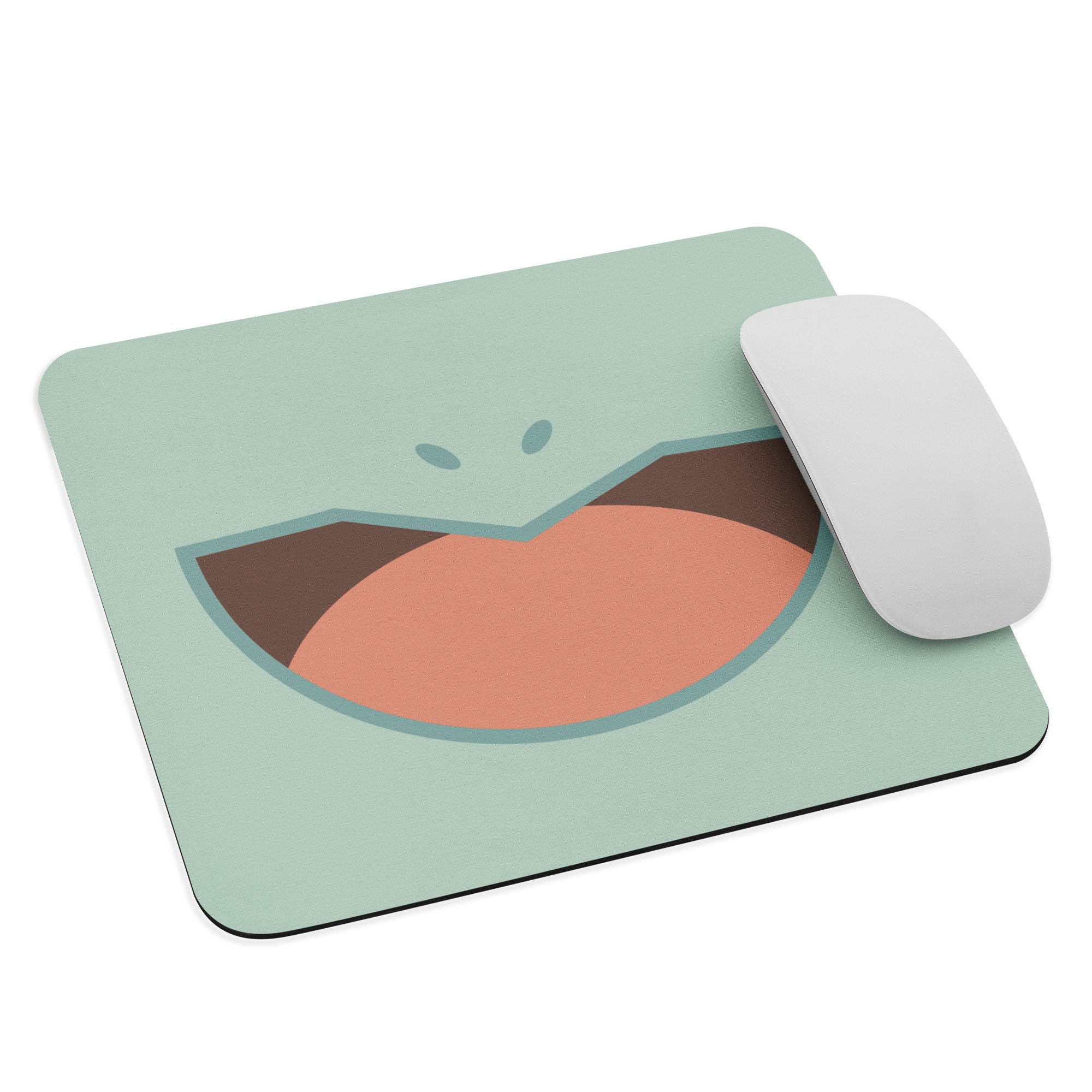 Minimalistic Squirtle Mouse Pad Fan Art Pokemon Cute Mouse Pad With