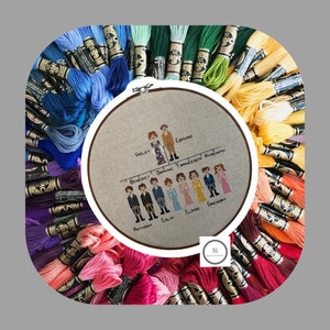 The &#39;Ton Family Tree Cross Stitch Pattern