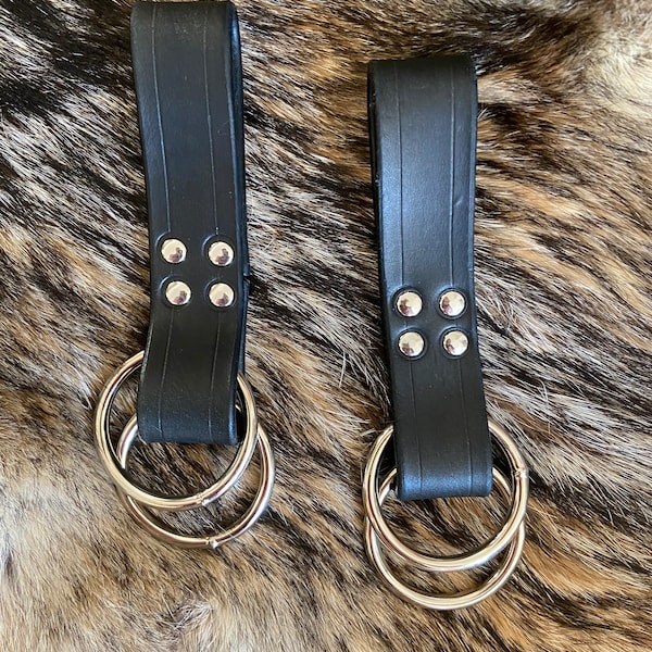 Par de caminatas con falda de cuero personalizadas