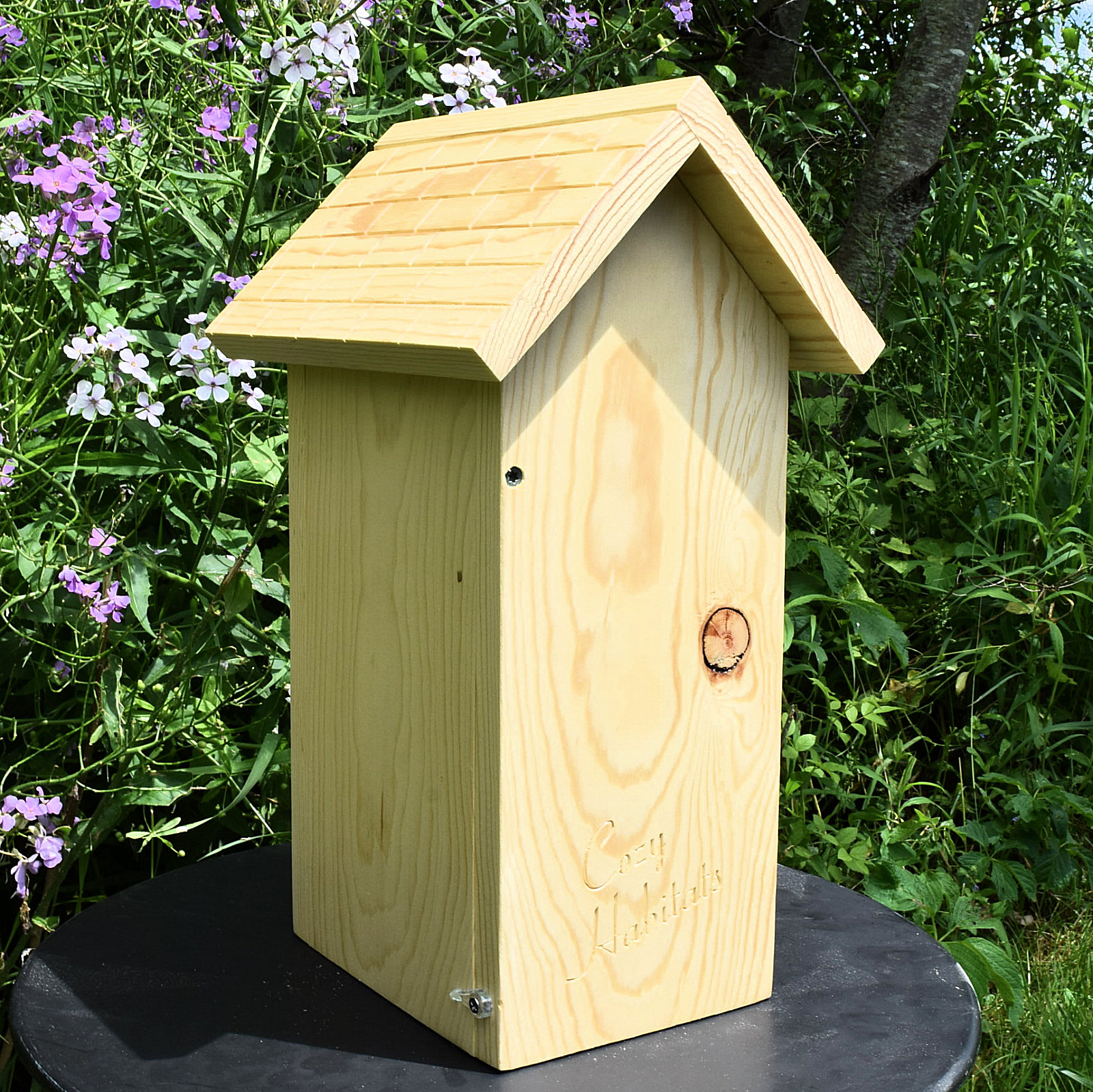 Bluebird House Pine With 3 Coats of Water Based Spar Urethane Easy