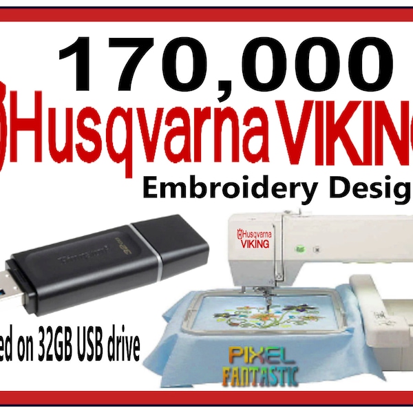 Husqvarna Viking Usb Stick Etsy