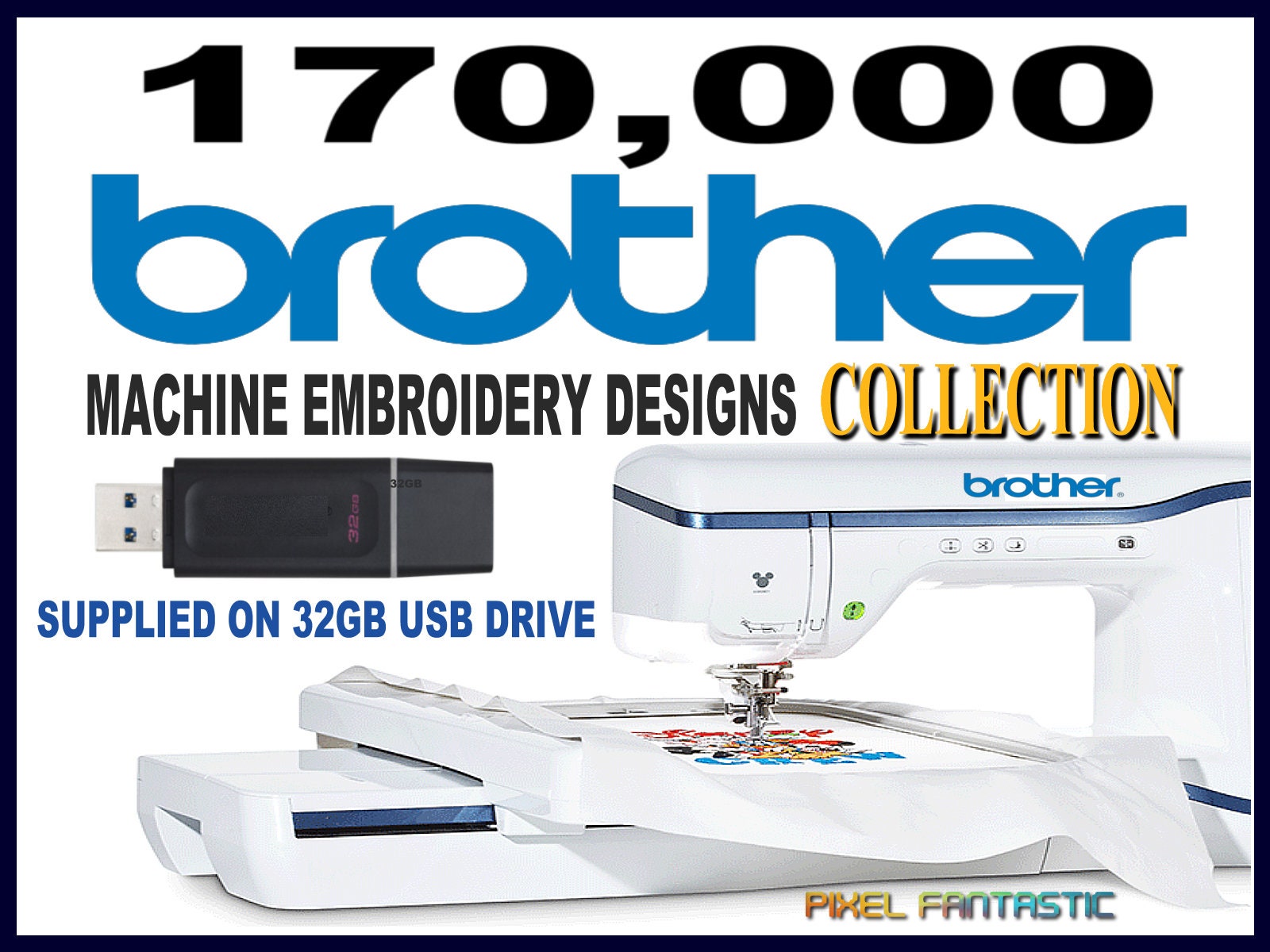 Brother SE625 Embroidering/Sewing Machine w/ accessories and attachments