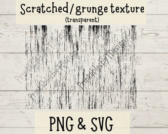 Scratched grunge texture PNG, distressed background SVG, grunge texture svg, texture clipart, texture background SVG, Cricut, Canva, instant