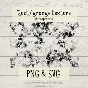Rust grunge texture PNG, distressed background SVG, grunge svg, texture clipart, texture background SVG, Cricut, Canva, instant