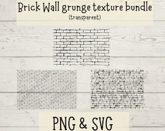 Ziegelwand Textur PNG, Ziegelwand SVG Schnittdatei, Grunge Textur, beunruhigte Textur, beunruhigt svg, Textur Clipart, Textur png, Cricut