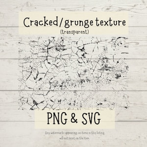 Cracked grunge texture PNG, distressed background SVG, grunge text svg, texture clipart, texture background SVG, Cricut, Canva, instant
