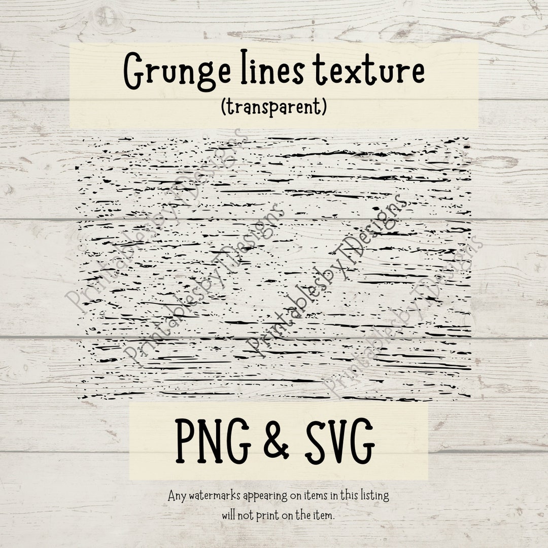 Horizontal Distressing Pattern Grunge Lines Texture PNG, Distressed Background SVG, Grunge Background ...