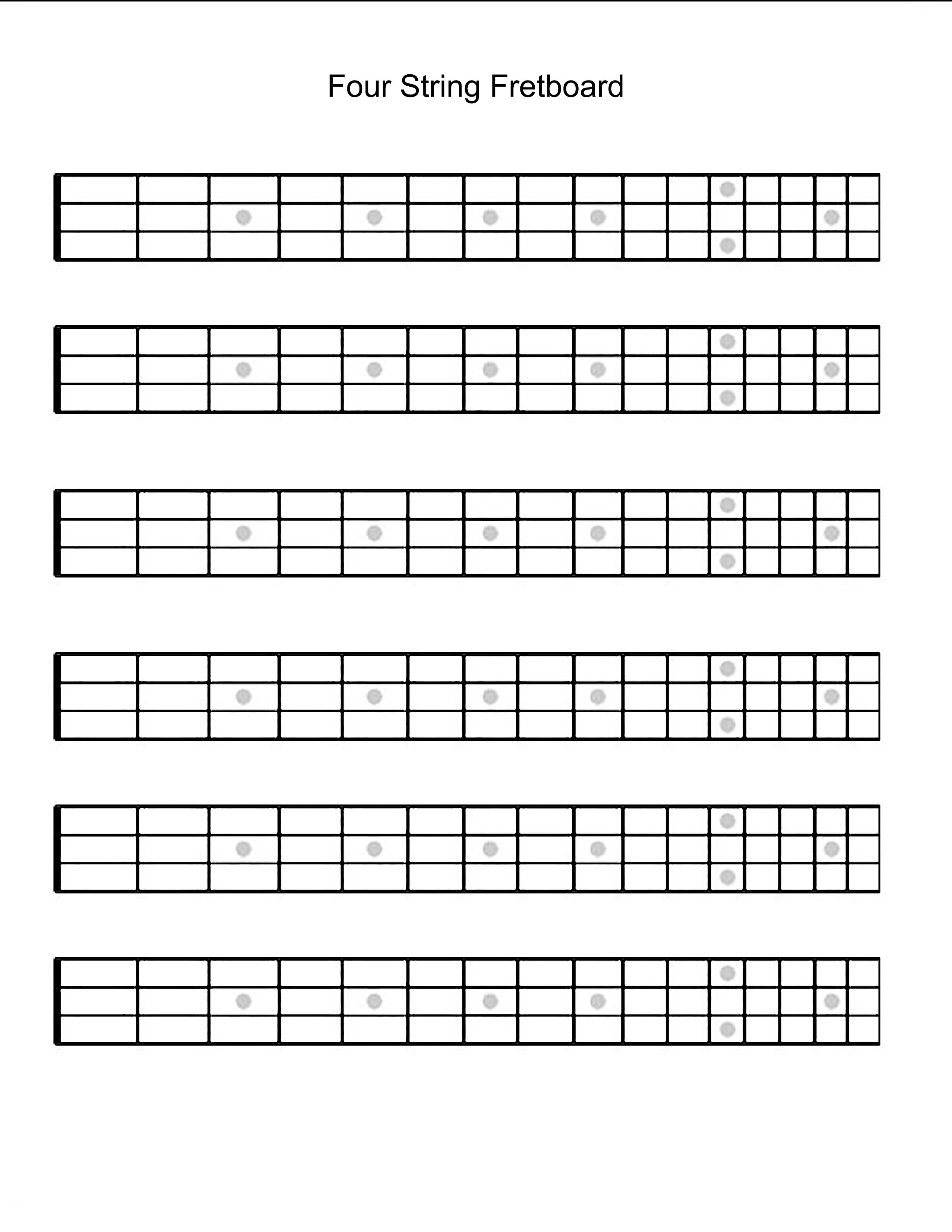 Aspirar Usual candidato Diagrama de tabla de diapasón en blanco de guitarra imprimible - Etsy España