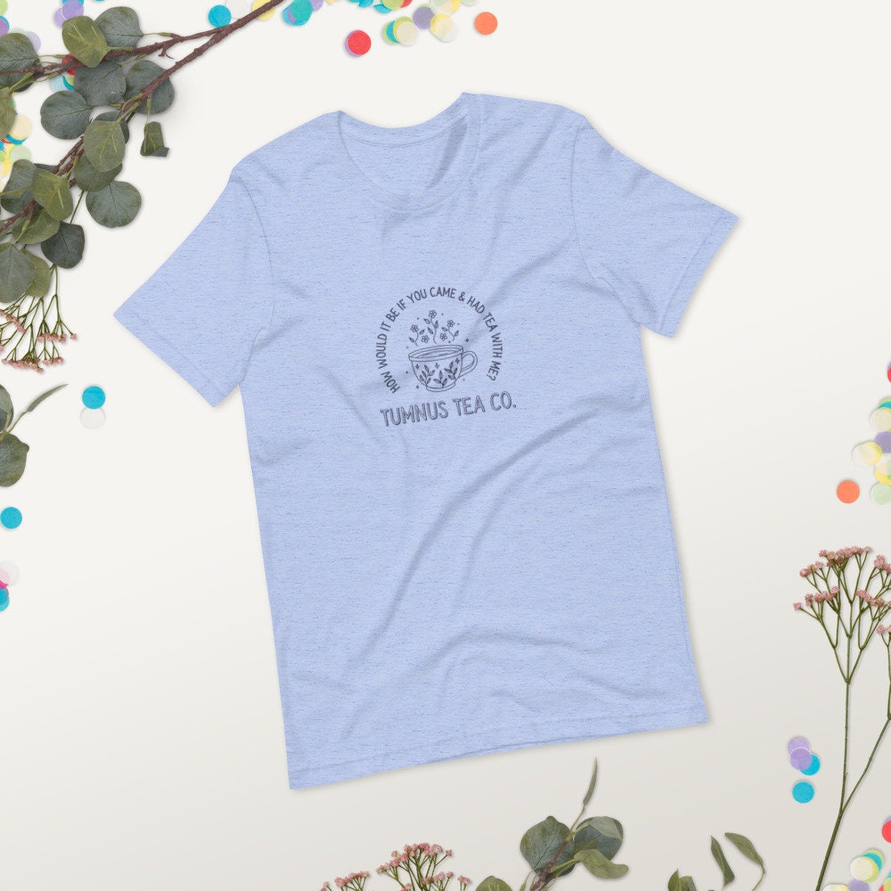 Narnia Tumnus Tea Co Quote Short-sleeve Unisex T-shirt | Etsy