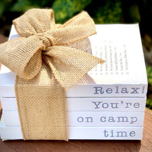 Custom Handstamped Books