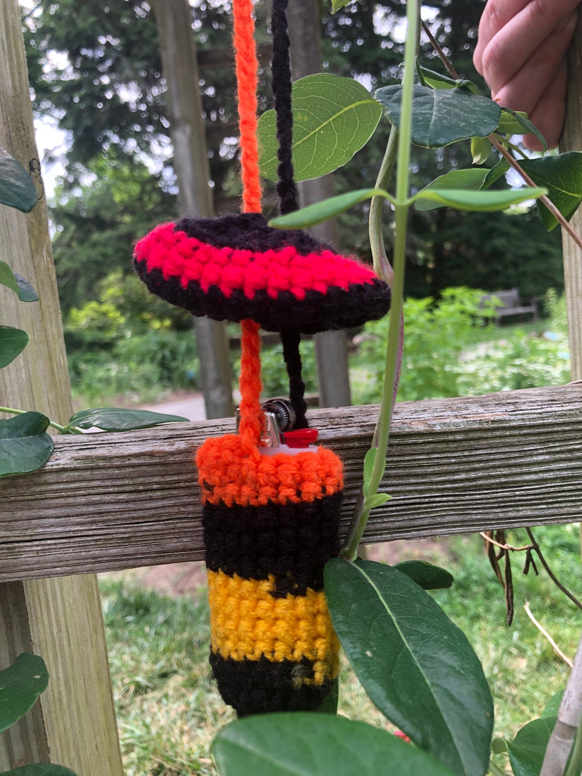 Mushroom Necklace Lighter Holder Etsy