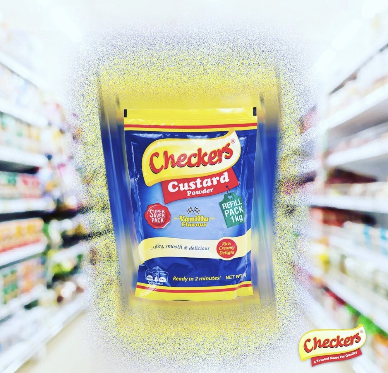 Checkers Custard Etsy