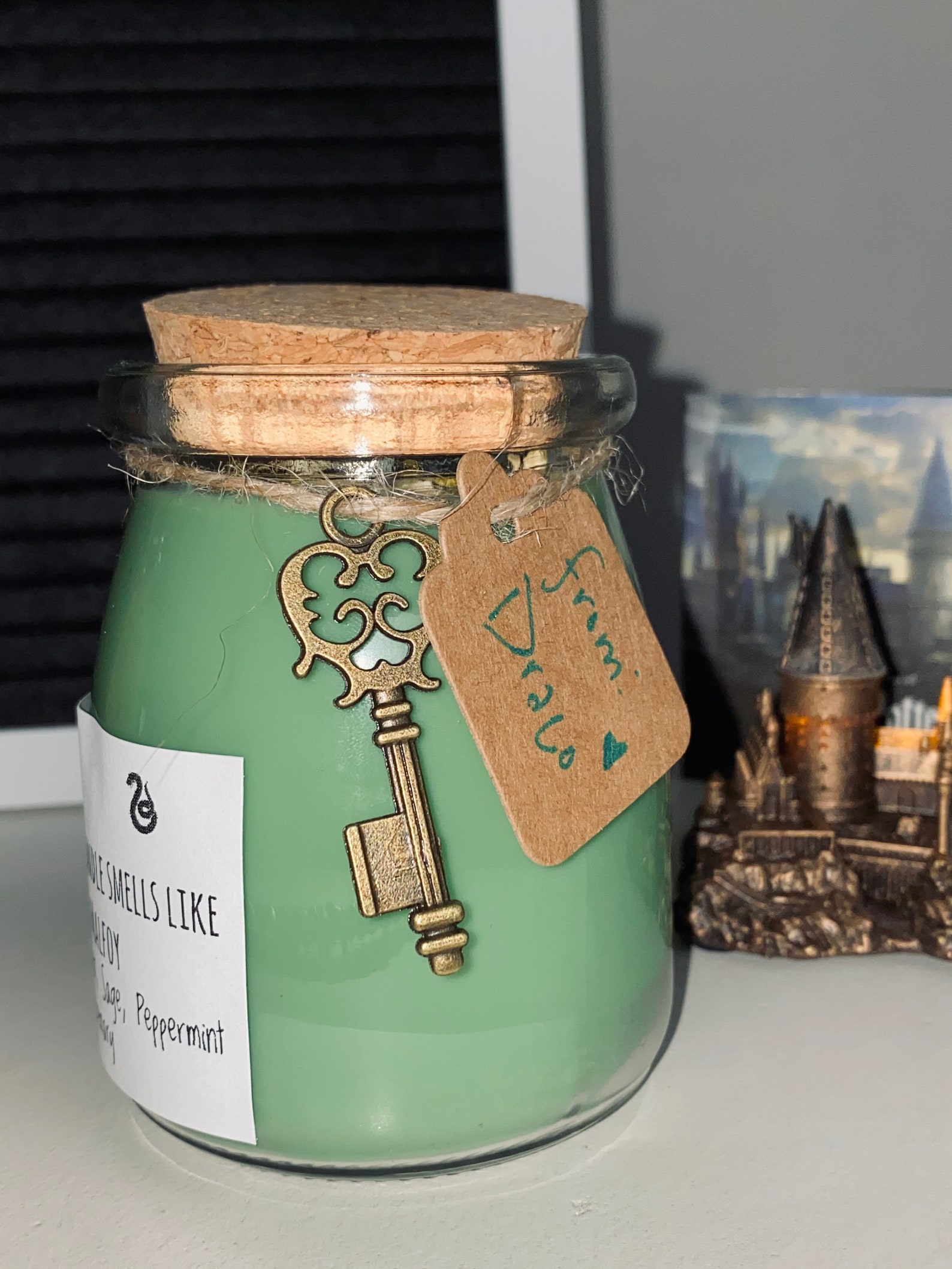 Draco Malfoy Candle Harry Potter Etsy