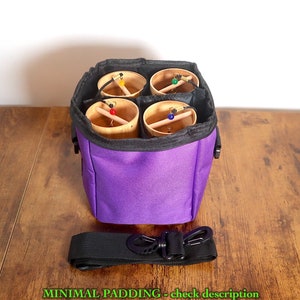 Myriad Melodies' Carry Case for Melody Chimes - Protective Case for Melody Chimes 4pc Set, Accessory, Sound Vibration