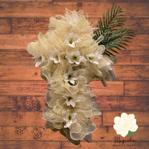 Easter Wreath - Cross Shaped l Resurrection Wreath l Cross Wreath l Easter Door Decor
