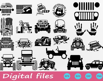 Download Jeep Wrangler Svg Etsy