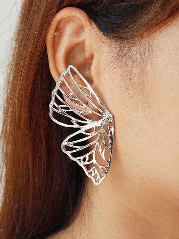Schmetterling Flügel Ohrringe Halbflügel Ohrstecker Ohrstecker Ohrringe für Frauen Gold Ohrringe Geschenk für Sie Schmetterling Flügel Ohrringe Halbflügel Ohrstecker Ohrstecker Ohrringe für Frauen Gold Ohrringe Geschenk für Sie