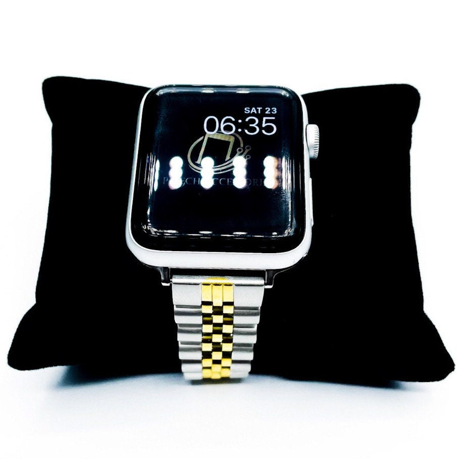 Apple watch best sale band rolex style