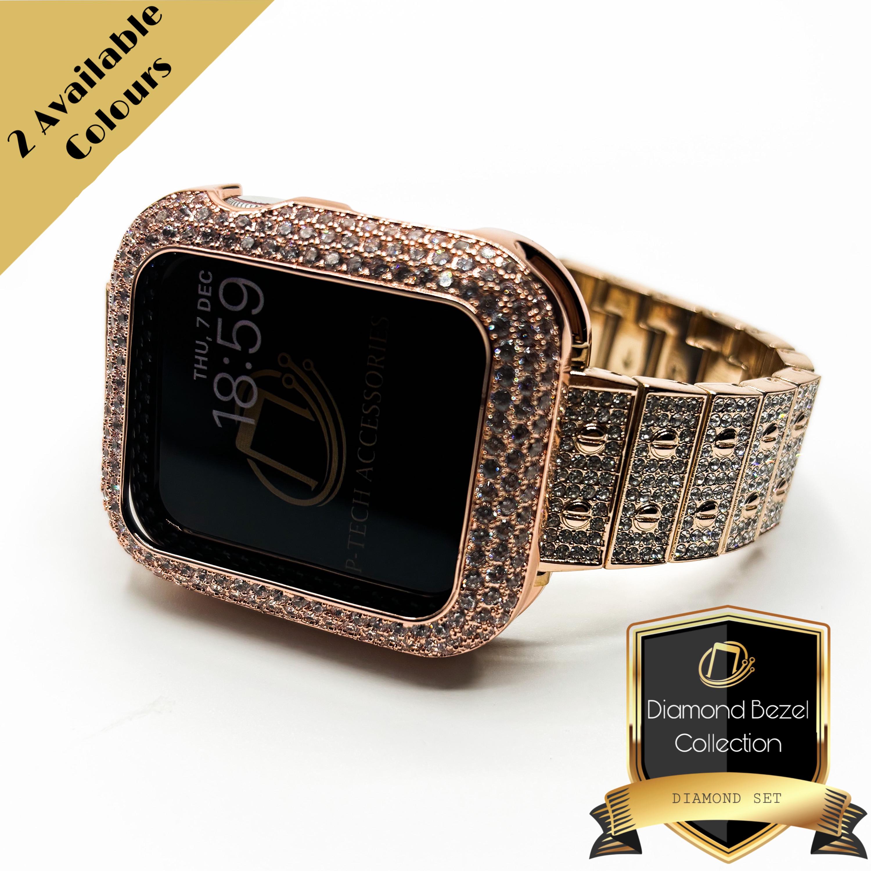 スワロフスキー　Apple Watch フレーム Sparkling case, For Apple Watch® Series 7, 41 mm, Silver