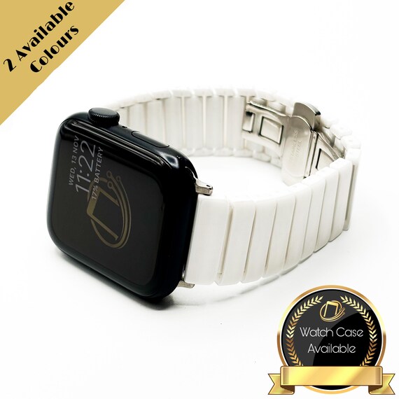 Luxury Apple Watch Band Case Ceramic Iwatch Band for Women Men Minimalist 38mm 40mm 41mm 42mm 44mm 45mm 46mm 49mm Etsy Australia