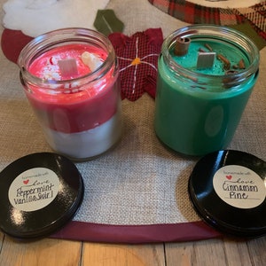 Wood Wick Christmas Candles | Soy Wax