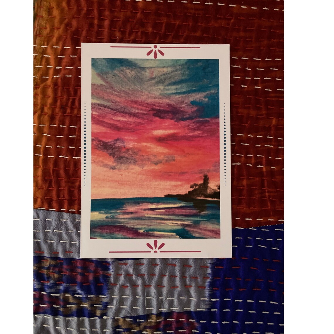 Postcard Glossy Print Gloss Paper PostCard Small Card Etsy