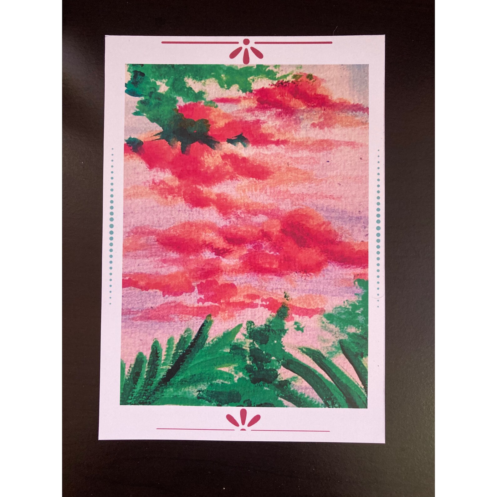 Postcard Glossy Print Gloss Paper PostCard Small Card Etsy