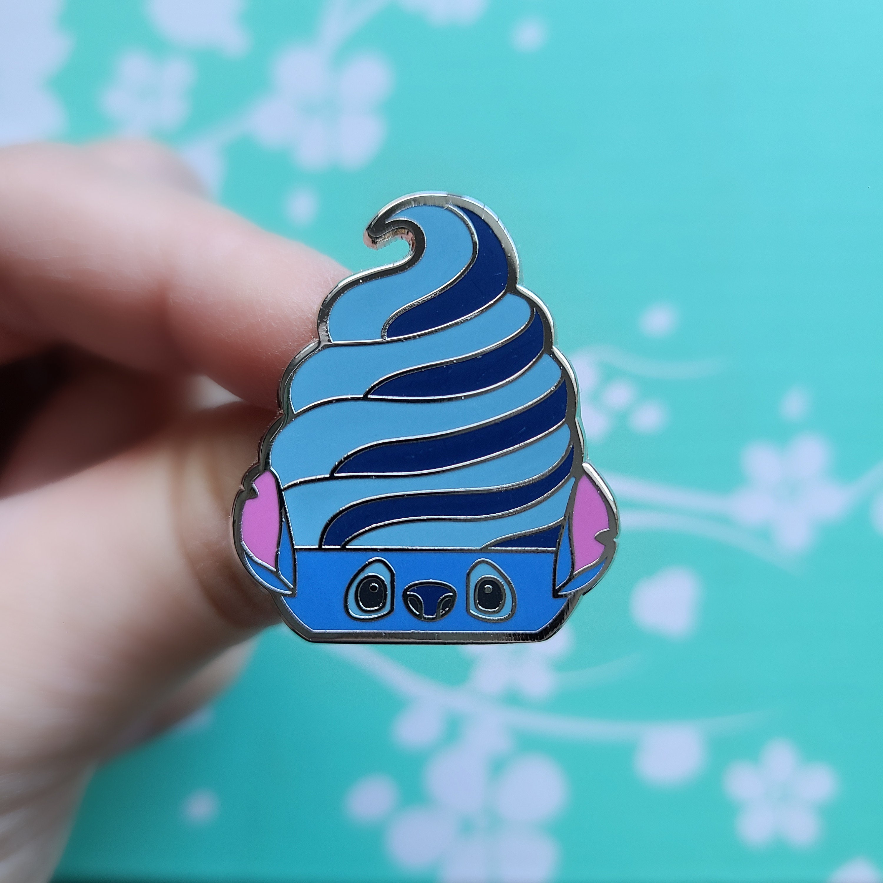 Blue Whip Pin, Dole Whip Pin, Stitch Disney Character, Lilo and