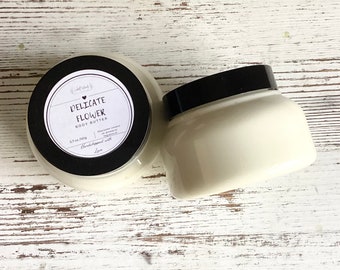 Whipped body butter 5.7oz | Moisturizing skin lotion unscented or select a scent