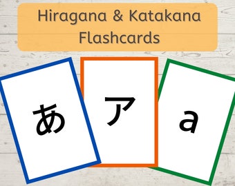Hiragana Katakana Etsy Hiragana Katakana Etsy
