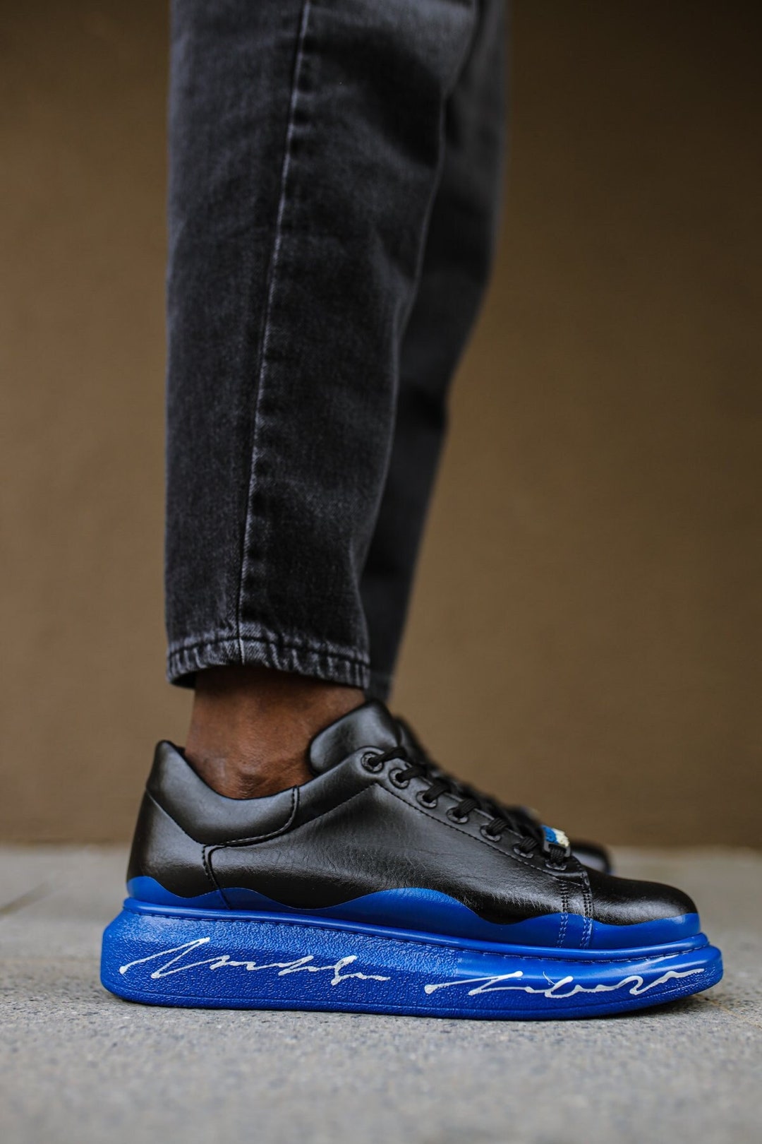 SWAGG SPLASH Rogue Navy Blue Shoes Swag Splash Shoes Custom Etsy