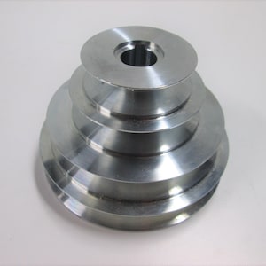 4-Step Cone Pulley 5/8&quot; Keyed Bore; Lathe, Drill Press, Scroll Saw Can Replace Craftsman