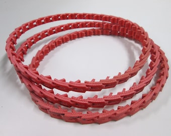 Matched Set of 3 V-Belts Unisaw Fenner PowerTwist Rockwell/Delta 49-124 3450 RPM